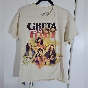 Greta Van Fleet Logo T-Shirt  Size Large Unisex